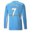 Original Fußballtrikot Manchester City Raheem Sterling 7 Heimtrikot 2021-22 Langarm Für Herren